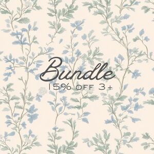 Automatic 15% off when you bundle 3 or more items. 🤎